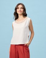LINEN ROUND CUT WORK - Image 9