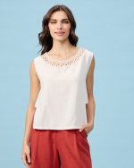 LINEN ROUND CUT WORK - Image 10