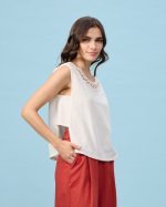 LINEN ROUND CUT WORK - Image 12