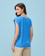 BLOUSE LYCRA V NECK - Image 15