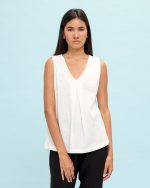 BLOUSE LINEN SLEEVELESS - Image 3