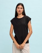 BLOUSE COTTON ROUND NECK - Image 2