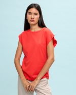 BLOUSE COTTON ROUND NECK - Image 7