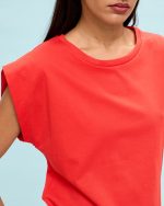 BLOUSE COTTON ROUND NECK - Image 8