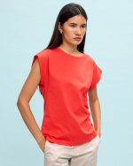 BLOUSE COTTON ROUND NECK - Image 10