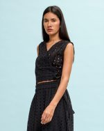 CROP TOP CUTWORK - Image 4