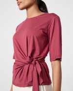 BLOUSE LYCRA ROUND NECK - Image 4