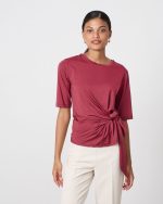 BLOUSE LYCRA ROUND NECK - Image 5