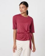 BLOUSE LYCRA ROUND NECK - Image 7
