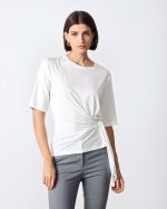 BLOUSE LYCRA ROUND NECK - Image 10
