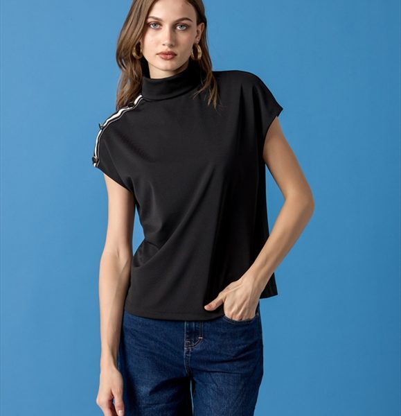 BLOUSE LYCRA SHORT SLEEVE