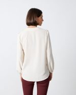 BLOUSE CREPE V NECK - Image 15