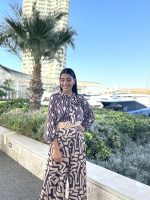 BLOUSE SATIN PRINTED