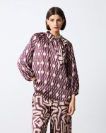 BLOUSE SATIN PRINTED - Image 3