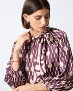 BLOUSE SATIN PRINTED - Image 5