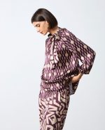 BLOUSE SATIN PRINTED - Image 6