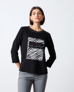 T-SHIRT ZEPRA PRINT