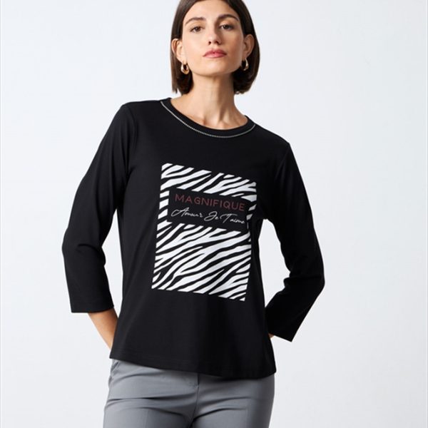 T-SHIRT ZEPRA PRINT