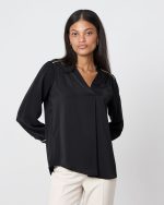 BLOUSE CREPE LONG SLEEVE - Image 2