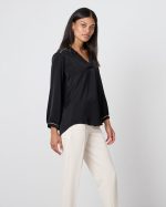 BLOUSE CREPE LONG SLEEVE - Image 7
