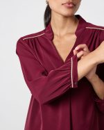 BLOUSE CREPE LONG SLEEVE - Image 11