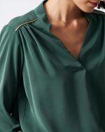 BLOUSE CREPE LONG SLEEVE - Image 22