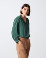 BLOUSE CREPE LONG SLEEVE - Image 23