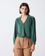 BLOUSE CREPE LONG SLEEVE - Image 25