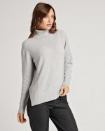 KNITTED SWEATER HIGH NECK - Image 13