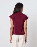BLOUSE MOCK DRAPEP NECK - Image 6