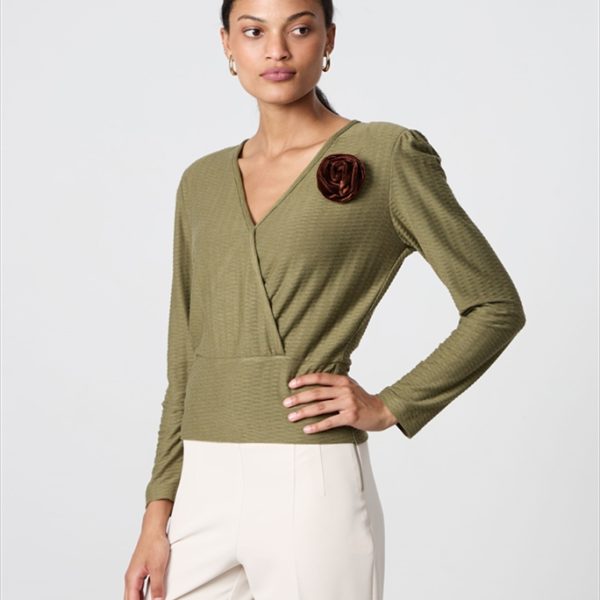 BLOUSE EMBOSSED