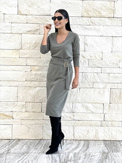 CUPRO BLOUSE V NECK