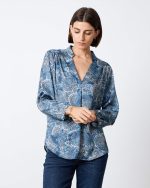 BLOUSE V NECK PRINTED - Image 2