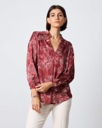 BLOUSE V NECK PRINTED - Image 12