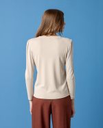 CUPRO BLOUSE ROUND NECK - Image 5