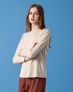 CUPRO BLOUSE ROUND NECK - Image 7