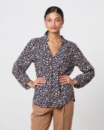 BLOUSE PRINTED LONG SLEEVE - Image 4