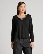 KNITTED V NECK - Image 2