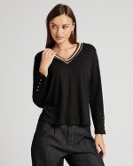 KNITTED V NECK - Image 7