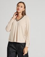 KNITTED V NECK - Image 13