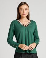 KNITTED V NECK - Image 19
