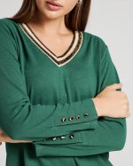KNITTED V NECK - Image 20