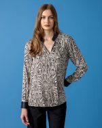 BLOUSE SNAKE PRINT - Image 2