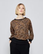 KNITTED ROUND ANIMAL PRINT - Image 2