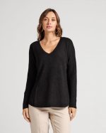 KNITTED SWEATER V NECK - Image 2