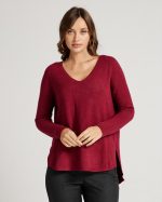 KNITTED SWEATER V NECK - Image 7