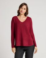 KNITTED SWEATER V NECK - Image 11