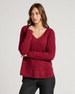 KNITTED SWEATER V NECK - Image 12