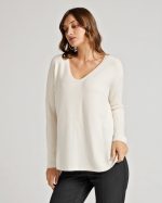 KNITTED SWEATER V NECK - Image 16