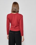 BLOUSE ROUND NECK CUT OUT - Image 10